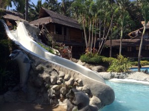 Coco Beach Resort's Water Slide in Puerto Galera.